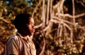 Boy at Lake Bangweulu - Samfya - Zambia