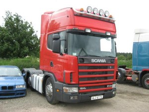 Scania 6x4 tractor unit