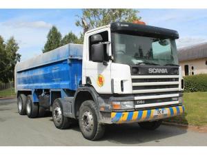 1999 Scania 114 Steel body 8x4 Tipper for sale