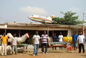 Aeroplanes as coffins in Ghana