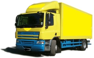 DAF box truck for sale