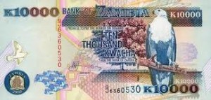 10 000 Kwacha note