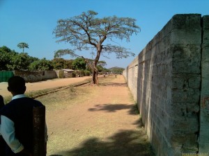 Chamboli Basic School wall fence_kitweonline