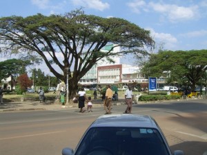 Kitwe City Square- East view-KitweOnLine