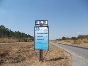 Ndola- Kitwe dual carriage way road sign_kitweonline