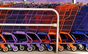 Colourful Shopping Baskets