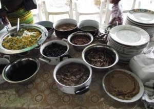 Icilanga Mulilo ceremony - Food dishes 2 - kitweonline