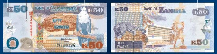 K50 - Zambian Kwacha