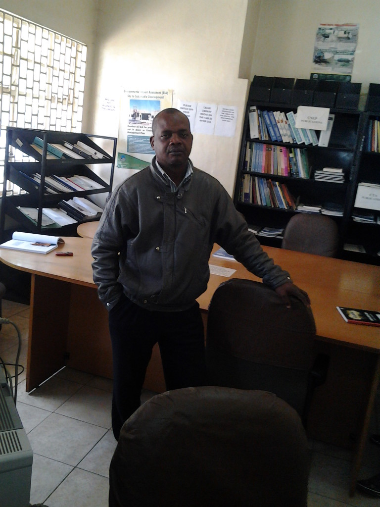 Simon Nkhoma - Librarian Kitwe Public Library