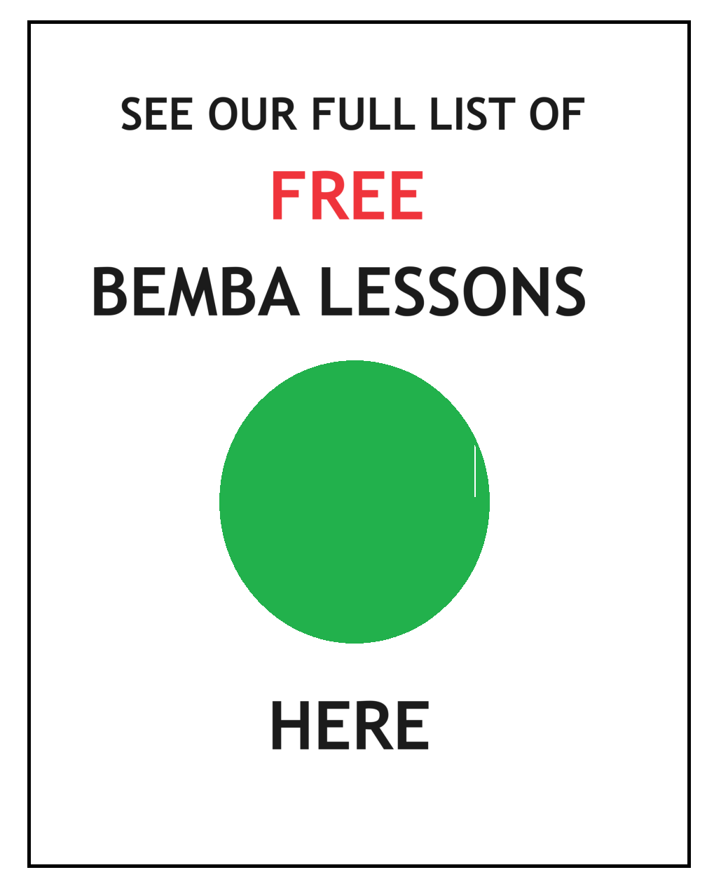 Bemba Lesson 1 Learn ici Bemba (Language) Instructions Kitwe Online