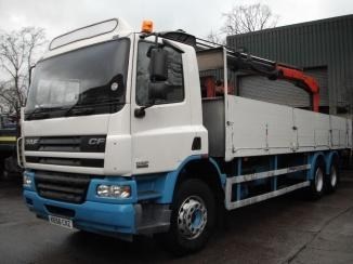 DAF CF75  250 6x4 Crane Vehicle - 2006