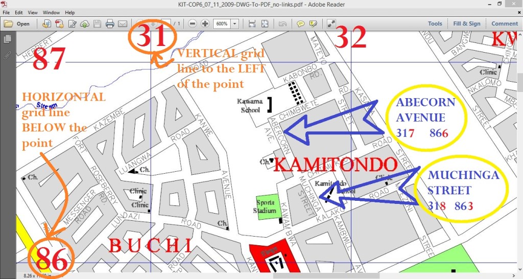 Grid reference example