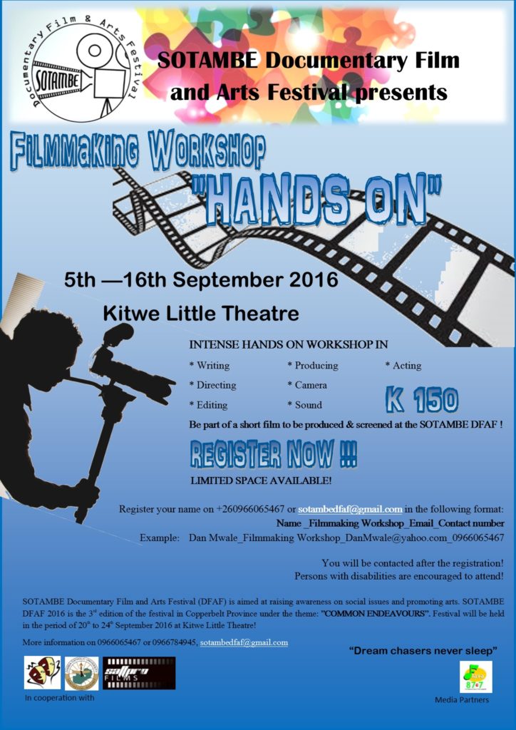 SOTAMBE FILM MAKING WORKSHOP