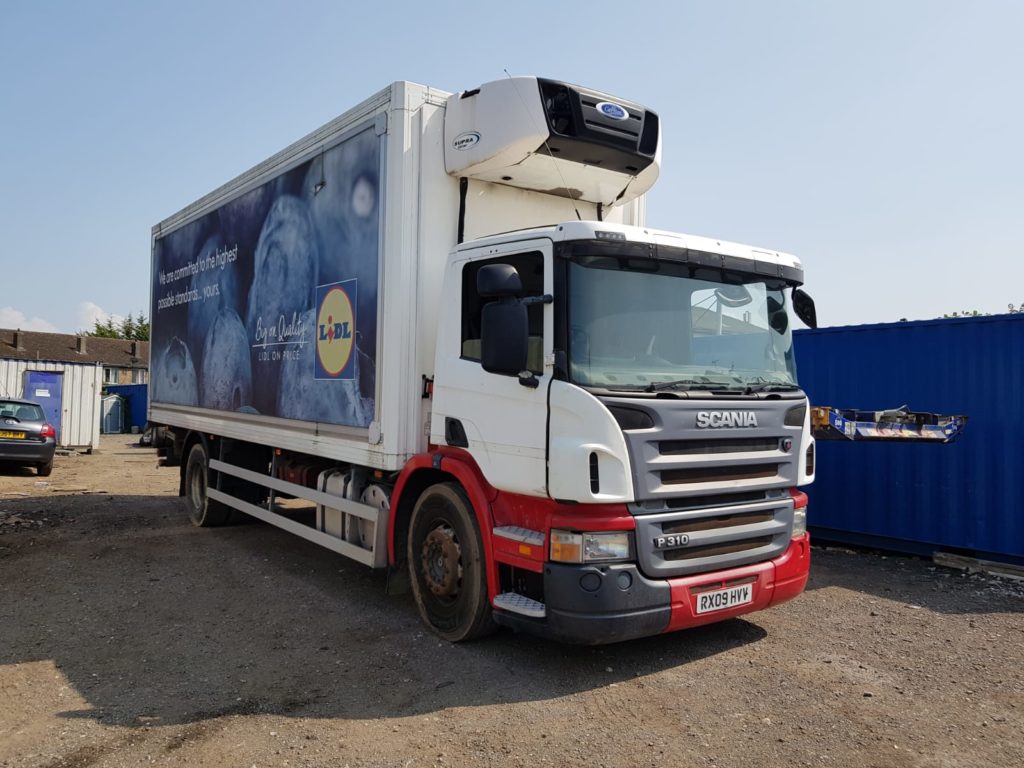 scania 10ton p310 refrigerated truck