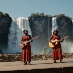 Playing at Victoria Falls