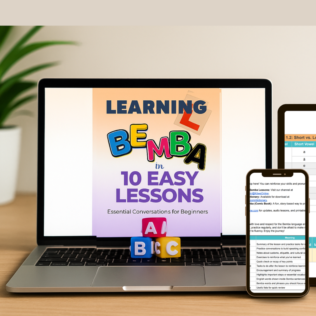 fi-Learning Bemba In 10 Easy Lessons